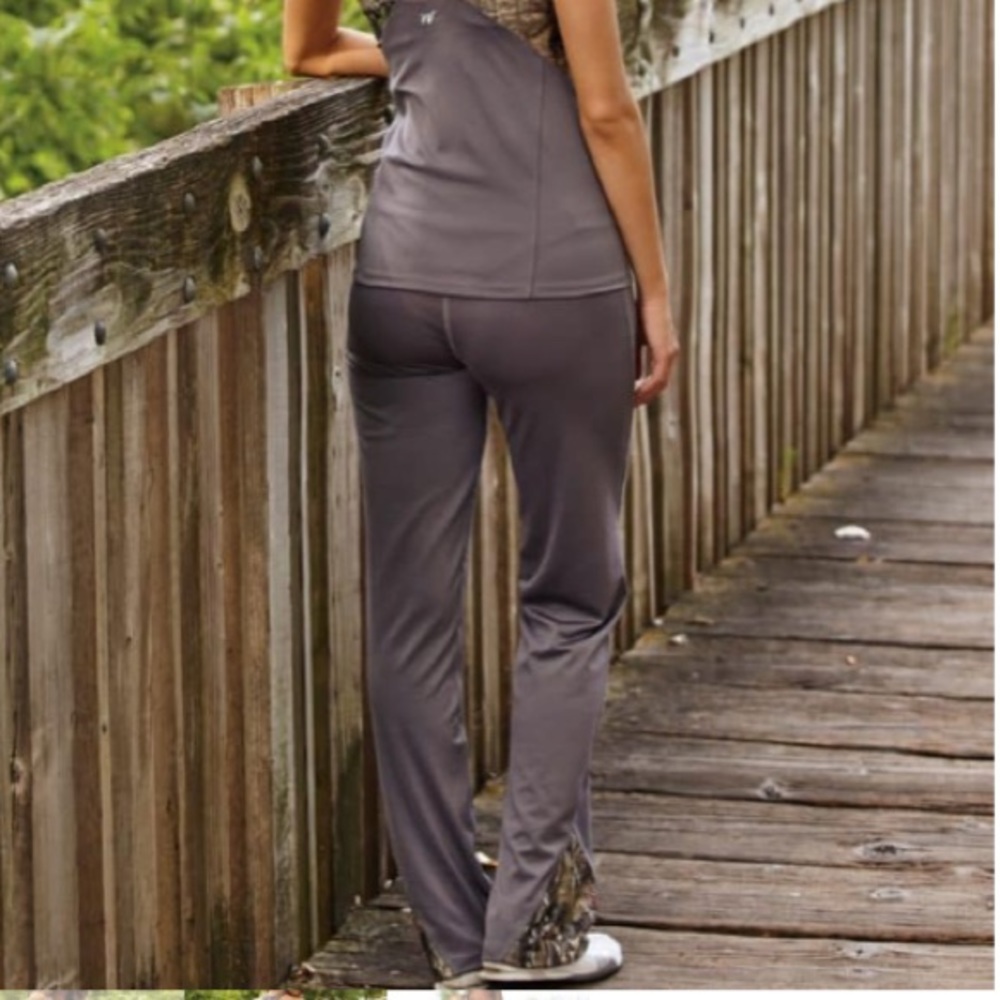 Yoga pants Gray/camo Wilderness dreams